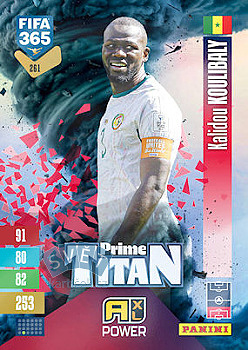 Kalidou Koulibaly Senegal Panini FIFA 365 2027 Adrenalyn XL Prime Titan #261