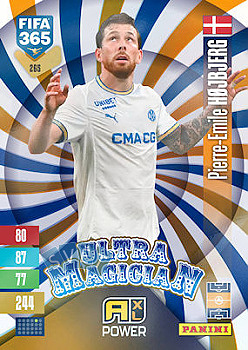 Pierre-Emile Hojberg Olympique de Marseille Panini FIFA 365 2027 Adrenalyn XL Ultra Magician #265