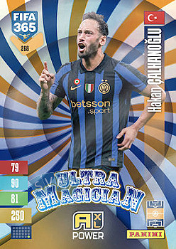Hakan Calhanoglu Internazionale Milano Panini FIFA 365 2027 Adrenalyn XL Ultra Magician #268
