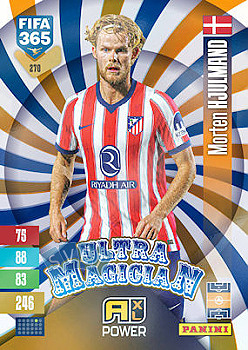 Morten Hjulmand Atletico Madrid Panini FIFA 365 2027 Adrenalyn XL Ultra Magician #270