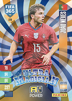 Joao Neves Portugal Panini FIFA 365 2027 Adrenalyn XL Ultra Magician #278
