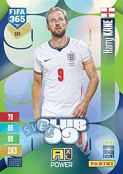 Harry Kane England Panini FIFA 365 2027 Adrenalyn XL Club 99 #324