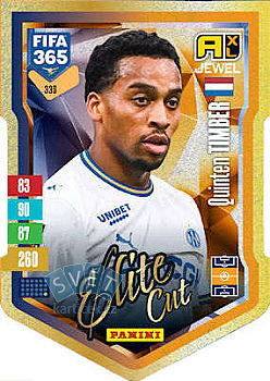 Quinten Timber Olympique de Marseille Panini FIFA 365 2027 Adrenalyn XL Elite Cut #335