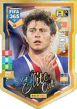 Joao Neves Paris Saint-Germain Panini FIFA 365 2027 Adrenalyn XL Elite Cut #336