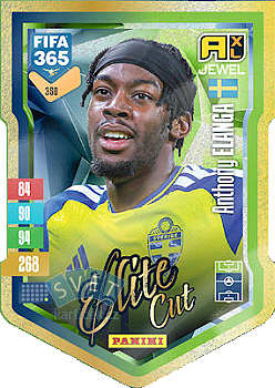 Anthony Elanga Sweden Panini FIFA 365 2027 Adrenalyn XL Elite Cut #350