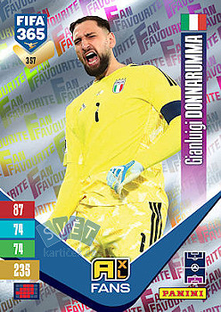 Gianluigi Donnarumma Italy Panini FIFA 365 2027 Adrenalyn XL Fan Favourite #357