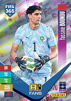 Yassine Bounou Morocco Panini FIFA 365 2027 Adrenalyn XL Fan Favourite #358