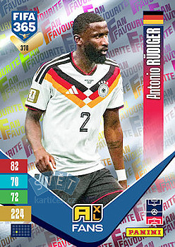 Antonio Ruediger Germany Panini FIFA 365 2027 Adrenalyn XL Fan Favourite #370