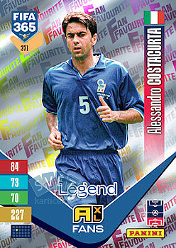 Alessandro Costacurta Italy Panini FIFA 365 2027 Adrenalyn XL Fan Favourite #371