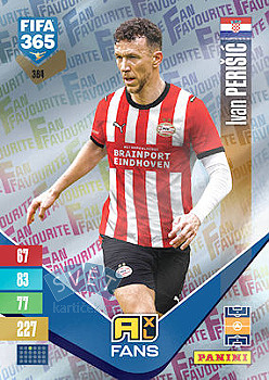 Ivan Perisic PSV Eindhoven Panini FIFA 365 2027 Adrenalyn XL Fan Favourite #384