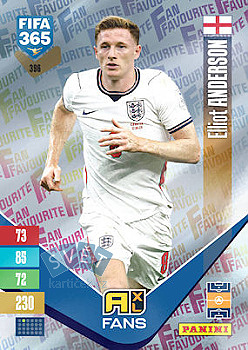 Elliot Anderson England Panini FIFA 365 2027 Adrenalyn XL Fan Favourite #396
