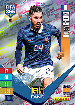 Rayan Cherki France Panini FIFA 365 2027 Adrenalyn XL Fan Favourite #398