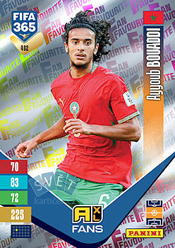 Ayyoub Bouaddi Morocco Panini FIFA 365 2027 Adrenalyn XL Fan Favourite #402