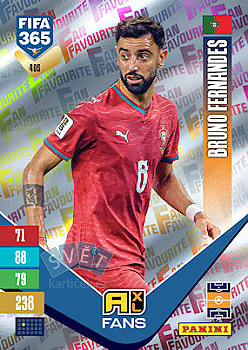 Bruno Fernandes Portugal Panini FIFA 365 2027 Adrenalyn XL Fan Favourite #405