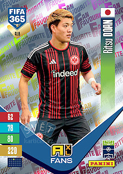 Ritsu Doan Eintracht Frankfurt Panini FIFA 365 2027 Adrenalyn XL Fan Favourite #418