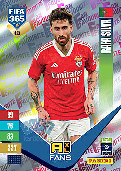 Rafa Silva SL Benfica Panini FIFA 365 2027 Adrenalyn XL Fan Favourite #423