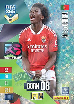 Anisio Cabral  SL Benfica Panini FIFA 365 2027 Adrenalyn XL Rising Star  #RS3