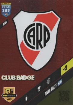 Club Badge River Plate Panini FIFA 365 2024 Adrenalyn XL #RIV4