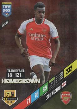 Eddie Nketiah Arsenal Panini FIFA 365 2024 Adrenalyn XL Homegrown #ARS15