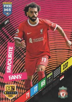 Mohamed Salah Liverpool Panini FIFA 365 2024 Adrenalyn XL Fans' Favourite #LIV6