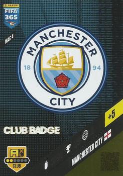 Club Badge Manchester City Panini FIFA 365 2024 Adrenalyn XL #MAC4