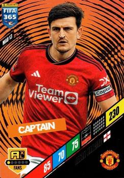 Harry Maguire Manchester United Panini FIFA 365 2024 Adrenalyn XL Captain #MAU13