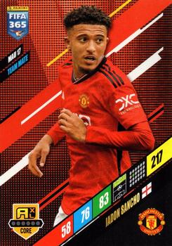 Jadon Sancho Manchester United Panini FIFA 365 2024 Adrenalyn XL #MAU17