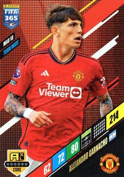 Alejandro Garnacho Manchester United Panini FIFA 365 2024 Adrenalyn XL #MAU18