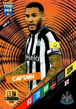 Jamaal Lascelles Newcastle United Panini FIFA 365 2024 Adrenalyn XL Captain #NEW13