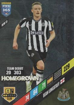 Sean Longstaff Newcastle United Panini FIFA 365 2024 Adrenalyn XL Homegrown #NEW15