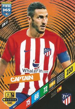 Koke Atletico Madrid Panini FIFA 365 2024 Adrenalyn XL Captain #ATM13