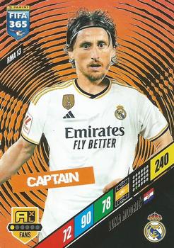 Luka Modric Real Madrid Panini FIFA 365 2024 Adrenalyn XL Captain #RMA13