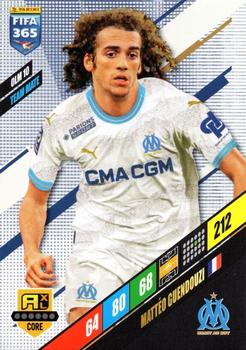 Matteo Guendouzi Olympique Marseille Panini FIFA 365 2024 Adrenalyn XL #OLM10