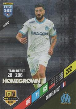 Samuel Gigot Olympique Marseille Panini FIFA 365 2024 Homegrown #OLM15