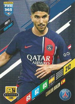 Carlos Soler Paris Saint-Germain Panini FIFA 365 2024 Adrenalyn XL #PSG9