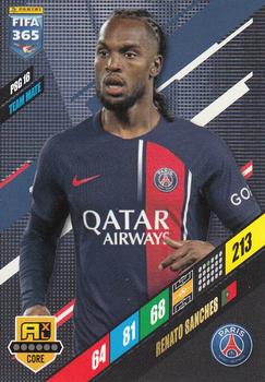 Renato Sanches Paris Saint-Germain Panini FIFA 365 2024 Adrenalyn XL #PSG16
