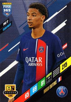 Hugo Ekitike Paris Saint-Germain Panini FIFA 365 2024 Adrenalyn XL #PSG17