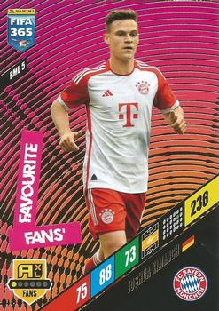 Joshua Kimmich Bayern Munchen Panini FIFA 365 2024 Adrenalyn XL Fans' Favourite #BMU5