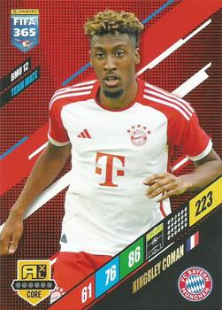 Kingsley Coman Bayern Munchen Panini FIFA 365 2024 Adrenalyn XL #BMU12