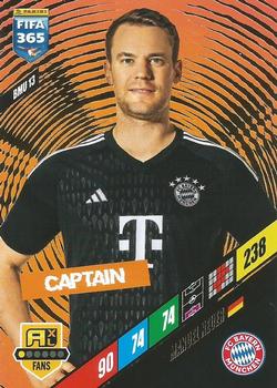 Manuel Neuer Bayern Munchen Panini FIFA 365 2024 Adrenalyn XL Captain #BMU13
