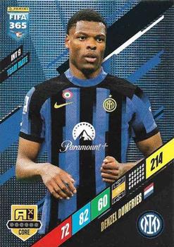 Denzel Dumfries Internazionale Milano Panini FIFA 365 2024 Adrenalyn XL #INT9