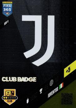 Club Badge Juventus FC Panini FIFA 365 2024 Adrenalyn XL #JUV4