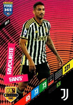 Danilo Juventus FC Panini FIFA 365 2024 Adrenalyn XL Fans' Favourite #JUV5