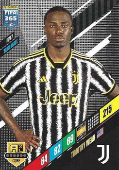 Timothy Weah Juventus FC Panini FIFA 365 2024 Adrenalyn XL #JUV7