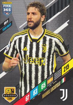 Manuel Locatelli Juventus FC Panini FIFA 365 2024 Adrenalyn XL #JUV8