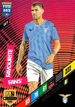 Alessio Romagnoli Lazio Roma Panini FIFA 365 2024 Adrenalyn XL Fans' Favourite #LAZ5