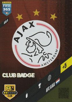 Club Badge AFC Ajax Panini FIFA 365 2024 Adrenalyn XL #AJA4