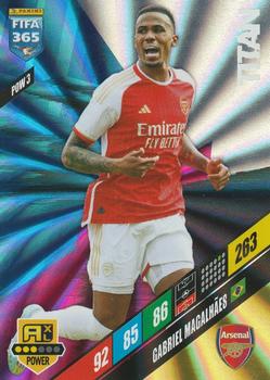 Gabriel Magalhaes Arsenal Panini FIFA 365 2024 Adrenalyn XL Titan #POW3