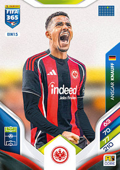 Ansgar Knauff Eintracht Frankfurt Panini FIFA 365 2026 Adrenalyn XL #EIN15