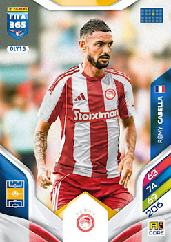 Remy Cabella Olympiacos FC Panini FIFA 365 2026 Adrenalyn XL #OLY15